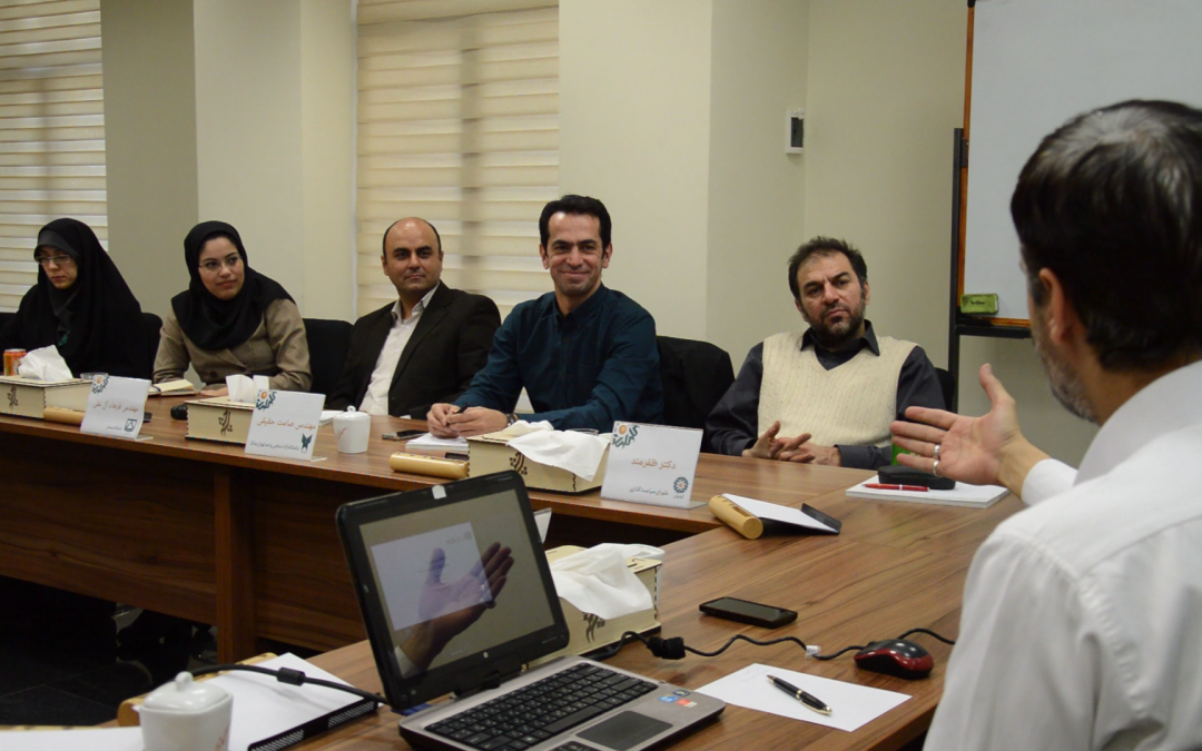 جلسه هماهنگی دانشگاه های طراحی صنعتی کشور در آیدیران